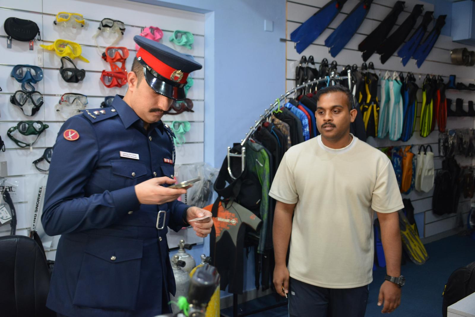 خفر السواحل تنفذ حملة تفتيشية مشتركة في مراكز الغوص في مختلف محافظات المملكة<